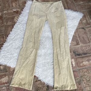 Venus Williams Exclusively For Wilson Leather Genuine Leather Slim Bootcut Sz 2